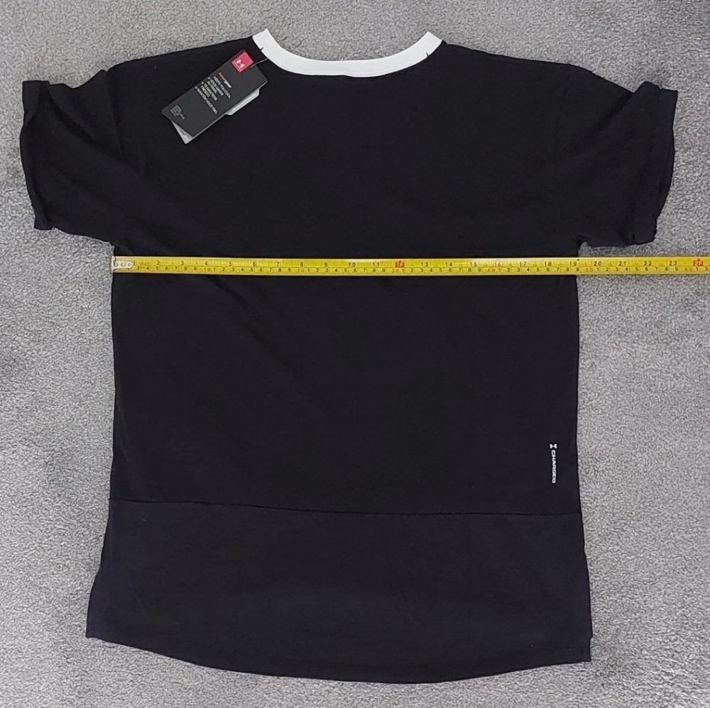 Under Armour Womens Charged Cotton T-Shirt Tee Size Small Colour Black - Picture 5 of 8